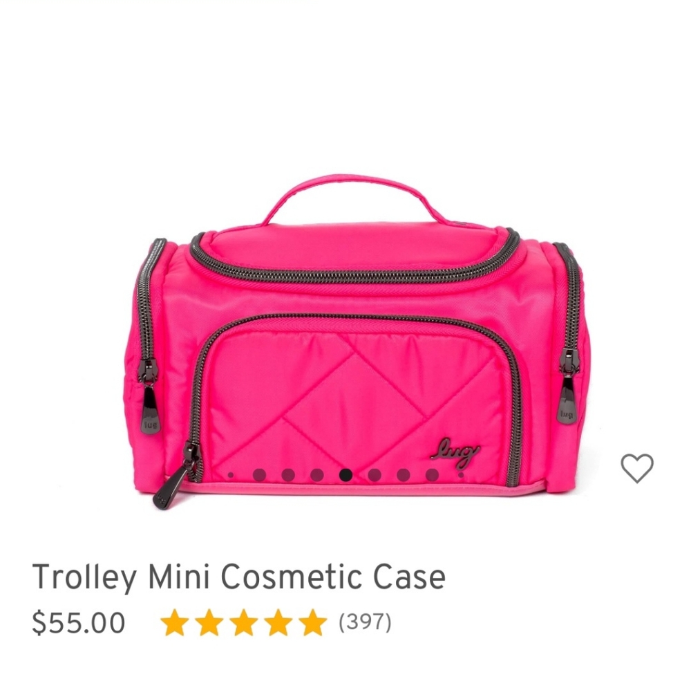 Lug Trolley Mini Cosmetic Case
